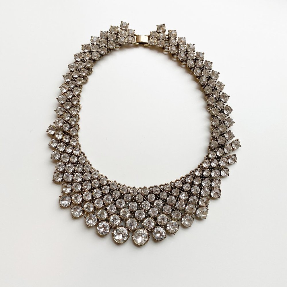 Banana Republic | Crystal Bib Necklace